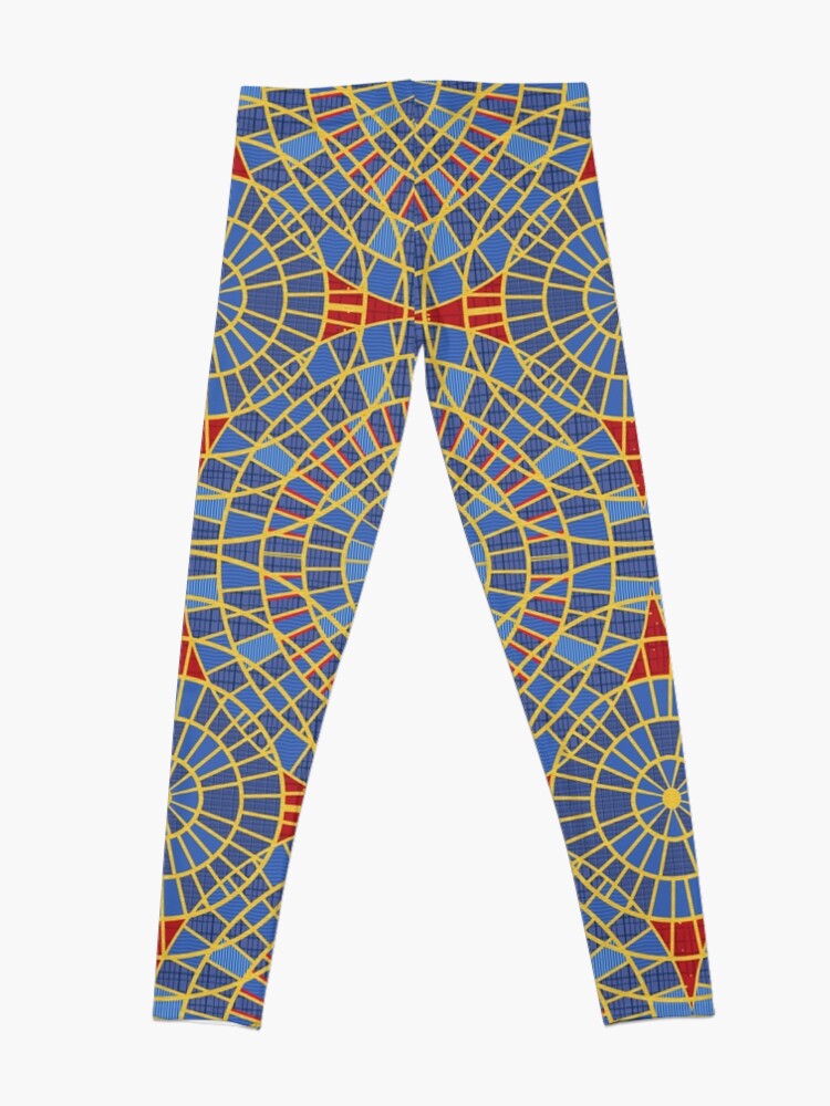 Thumbnail 4 of 5, Leggings, DragonCon carpet: Marriot with details, zoom designed and sold by nekodokai1.
