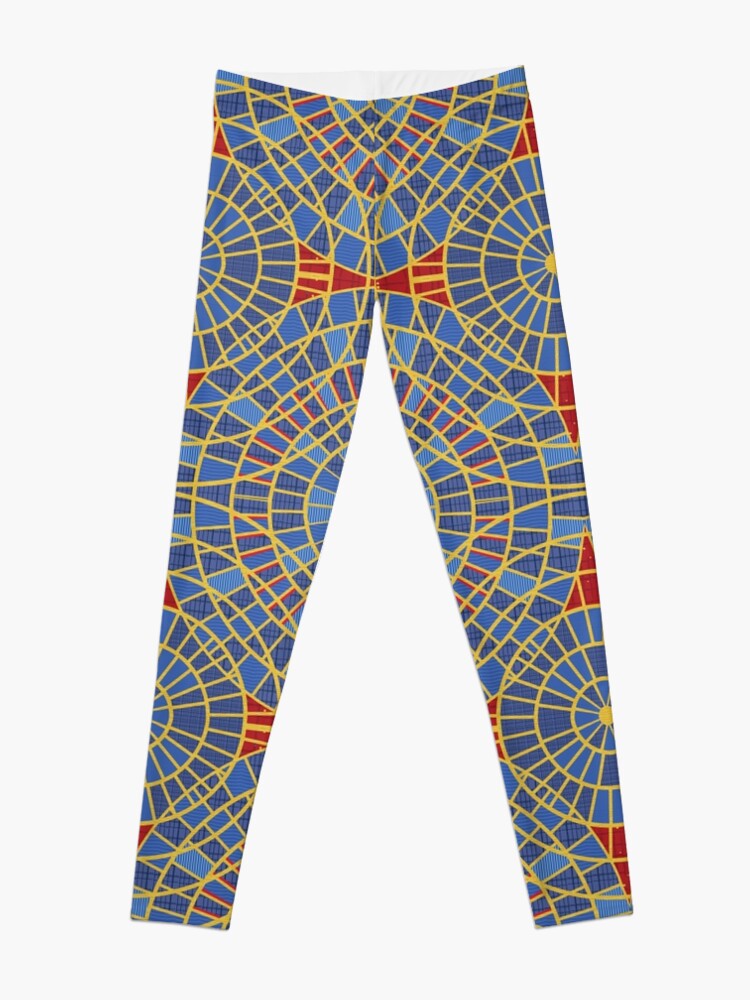 Thumbnail 3 of 5, Leggings, DragonCon carpet: Marriot with details, zoom designed and sold by nekodokai1.