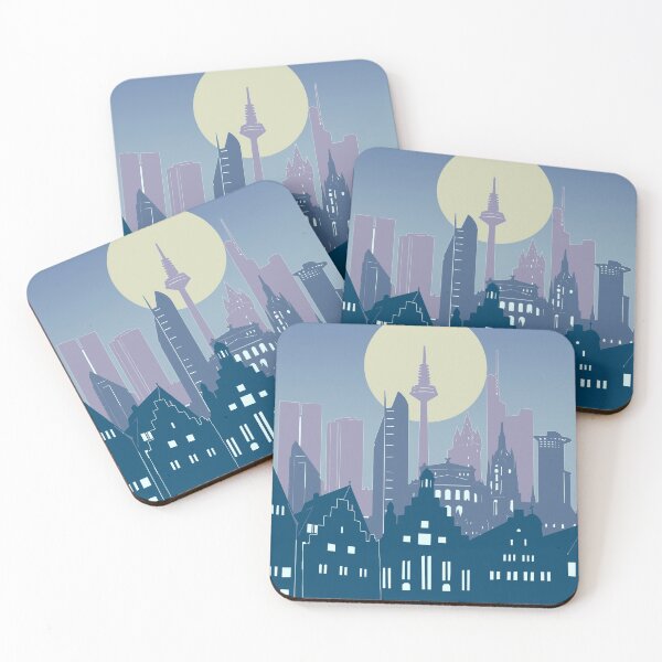 Item preview, frankfurt skyline designed and sold by BekimART2.