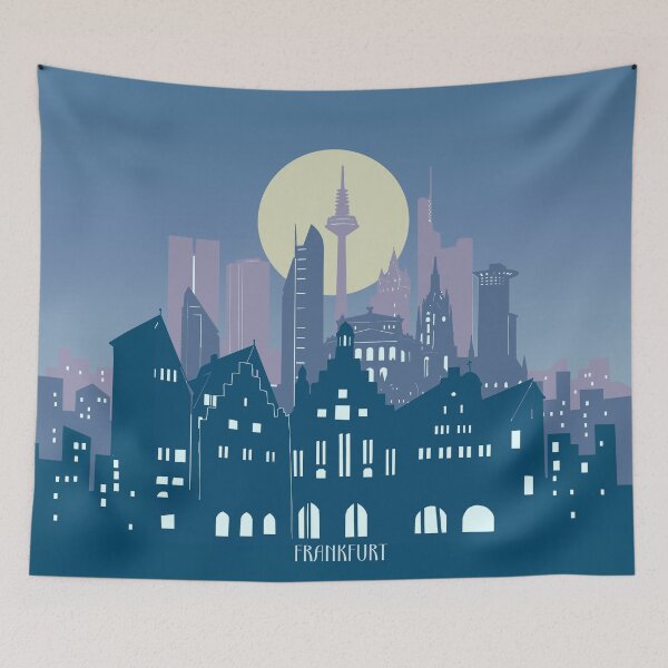 Item preview, frankfurt skyline designed and sold by BekimART2.