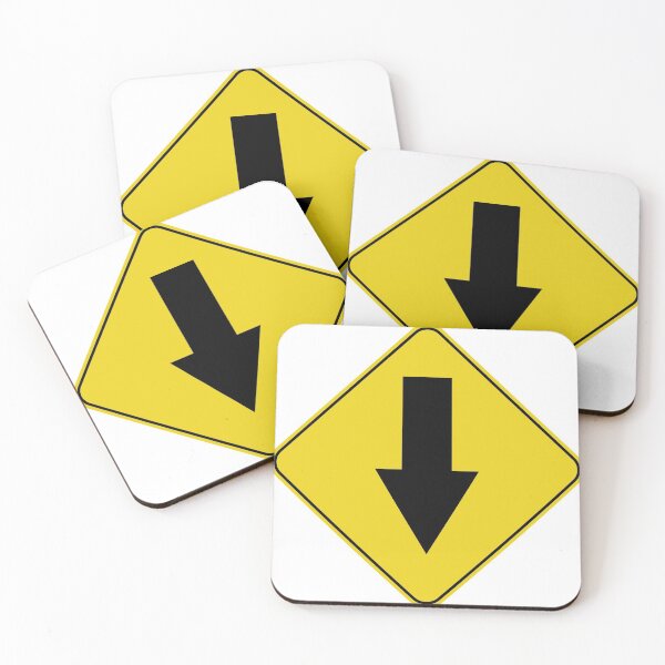 Item preview, Caution Road Sign Down Arrow designed and sold by Shanestillz.