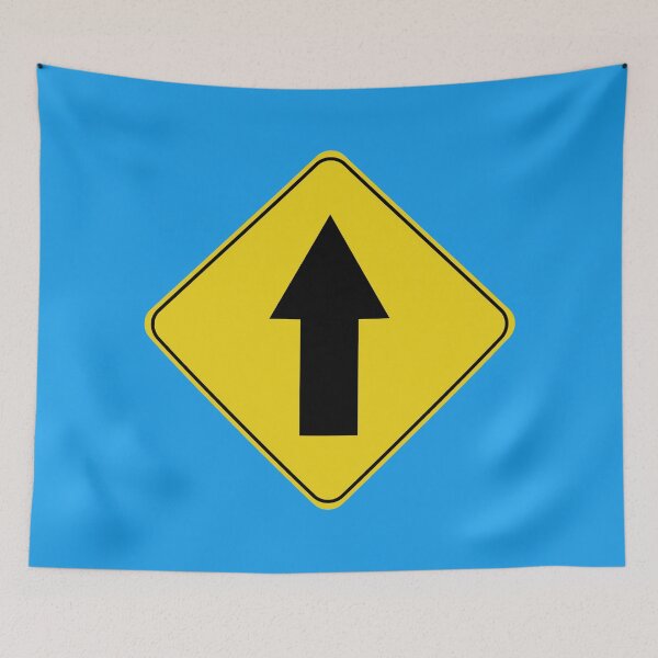 Item preview, Caution Road Sign Up Arrow designed and sold by Shanestillz.