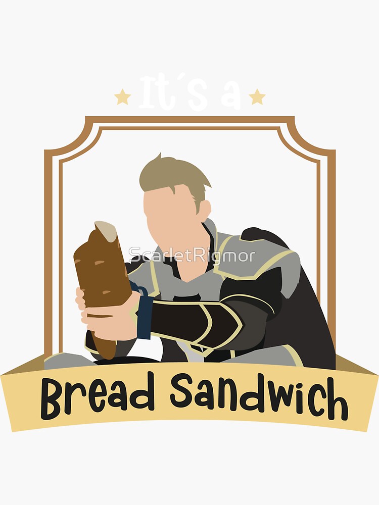 "Soren "It´s a Bread Sandwich" The Dragon Prince" Sticker for Sale