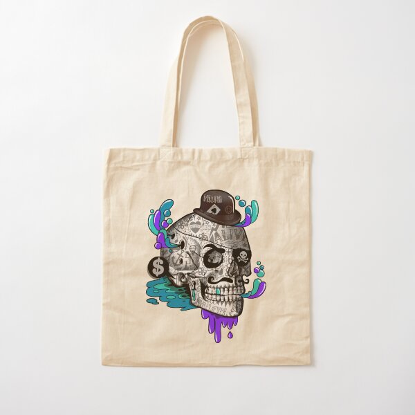 The Tattooed Gentleman Cotton Tote Bag