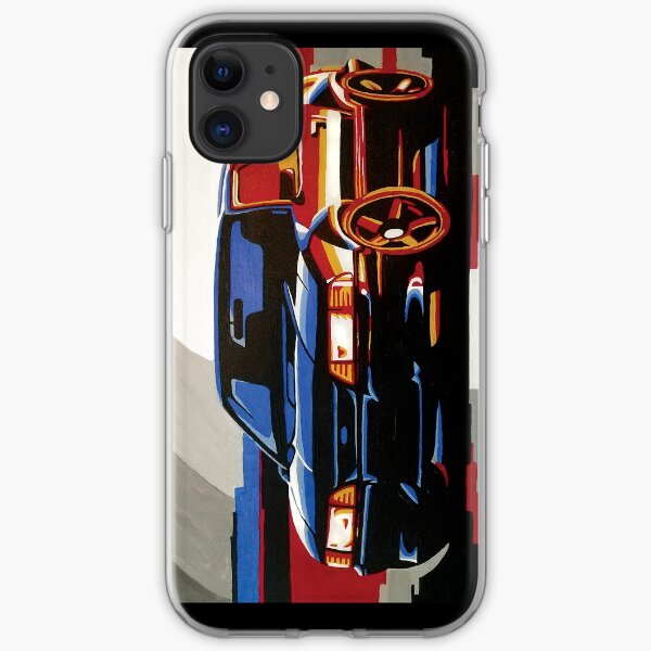 Fox Body Ford Mustang Painting iPhone Soft Case