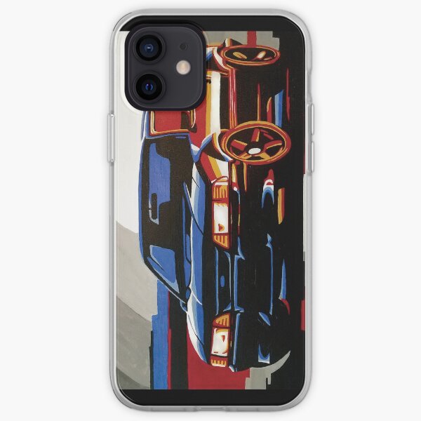 Fox Body Ford Mustang Painting iPhone Soft Case