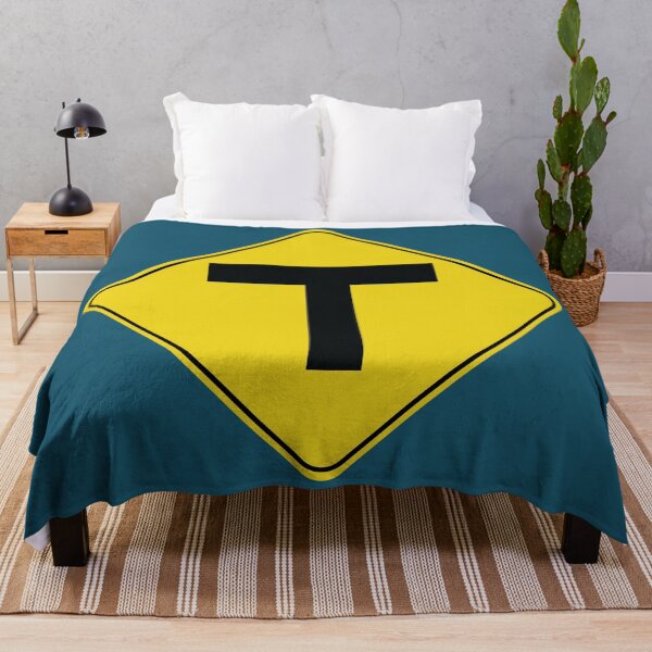 Item preview, Caution Road Sign T Intersection designed and sold by Shanestillz.
