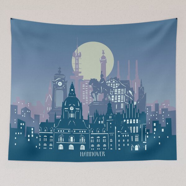 Item preview, hannover skyline designed and sold by BekimART2.