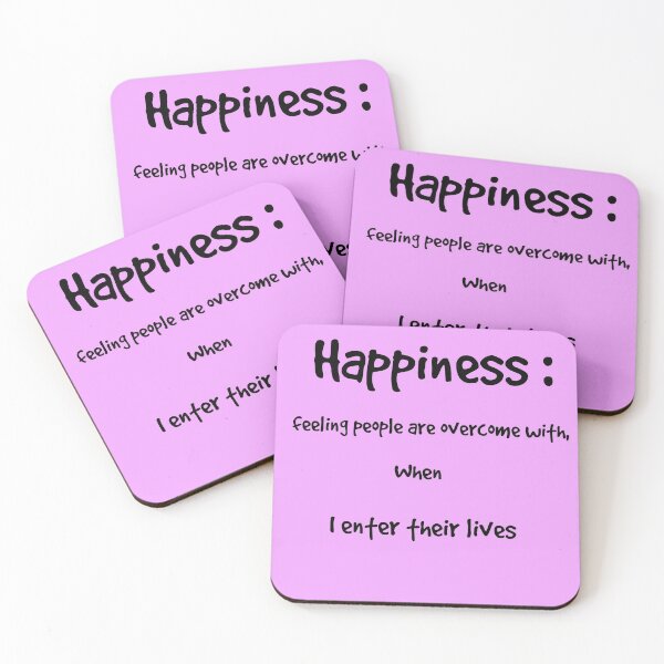Item preview, Happiness : feeling people are overcome with, when I enter their lives.  designed and sold by silviasunflower.