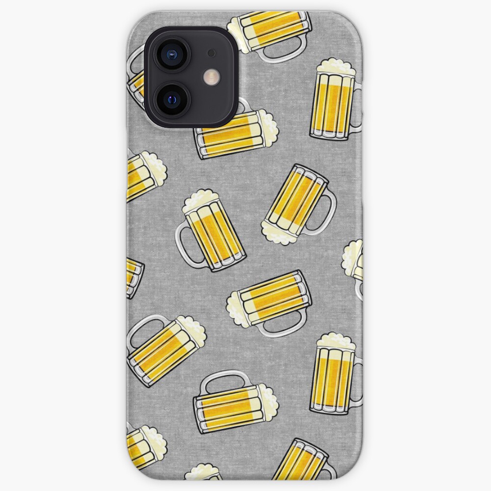 Beer Mug - grey iPhone Case