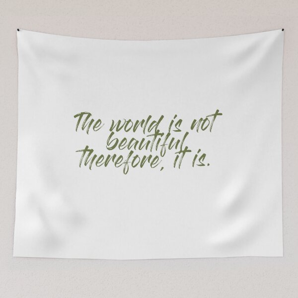 Item preview, Kino's Journey Script Quote (Green Version) designed and sold by krocanpy.
