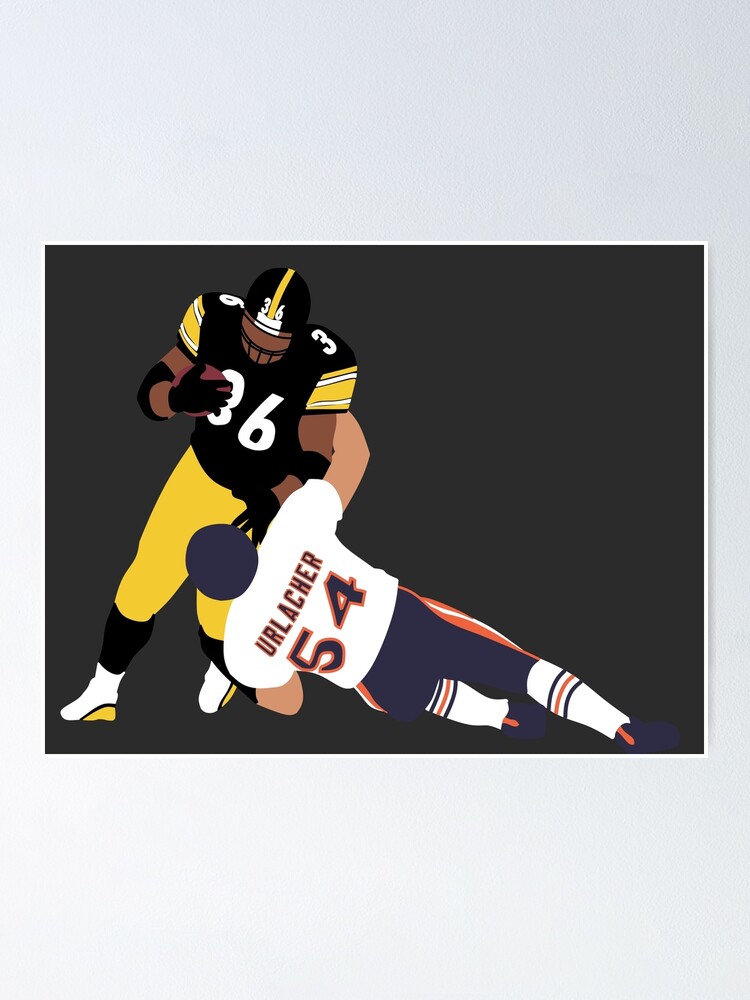 Bettis Urlacher' Poster for Sale by sofjac