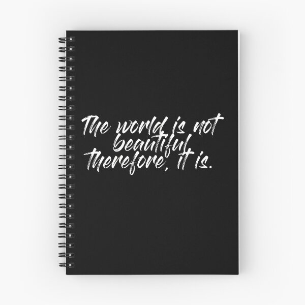 Item preview, Kino's Journey Script Quote (White Version) designed and sold by krocanpy.