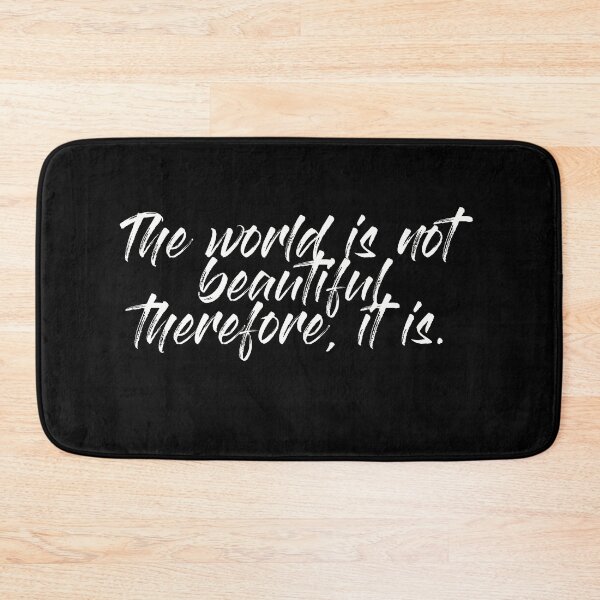 Item preview, Kino's Journey Script Quote (White Version) designed and sold by krocanpy.