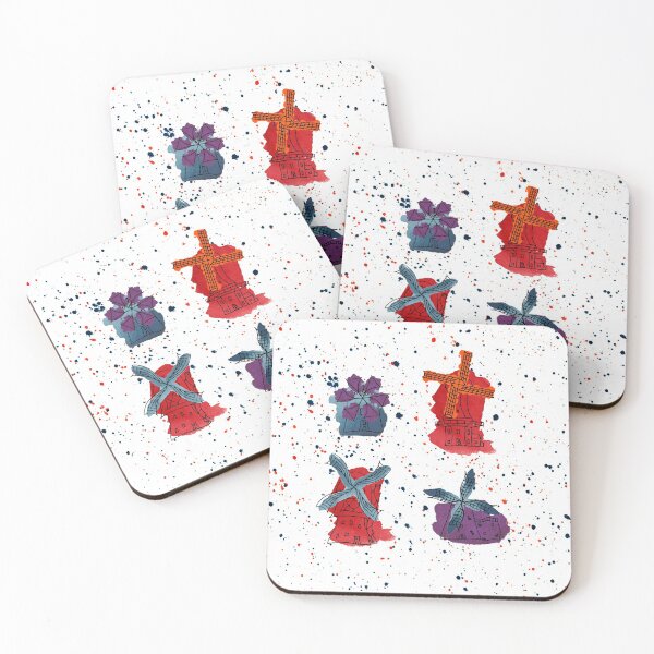 Item preview, Windmills in watercolors from different, not necessarily historical, epochs designed and sold by naitiri.