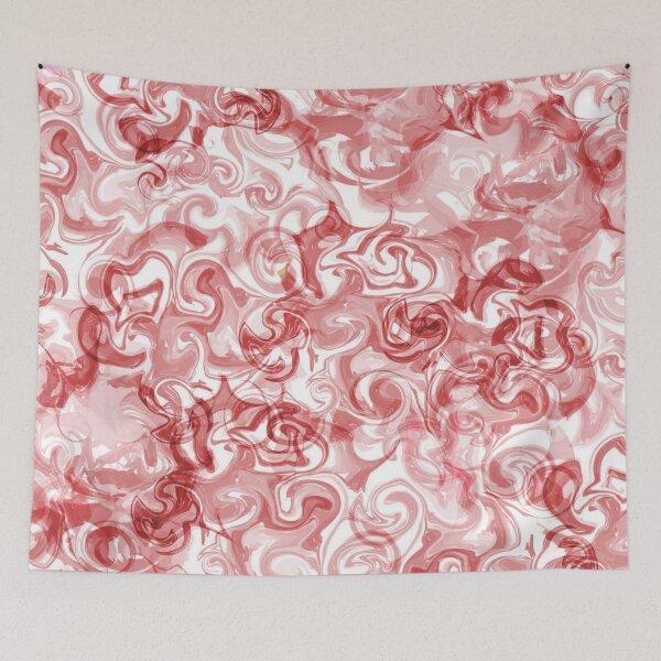 Item preview, Red Swirls designed and sold by Poetic Patterns Studio.