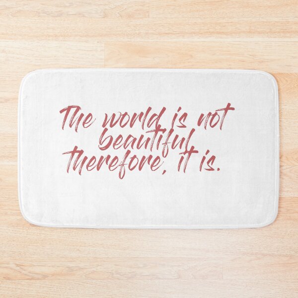 Item preview, Kino's Journey Script Quote (Pink Version) designed and sold by krocanpy.
