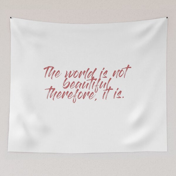 Item preview, Kino's Journey Script Quote (Pink Version) designed and sold by krocanpy.