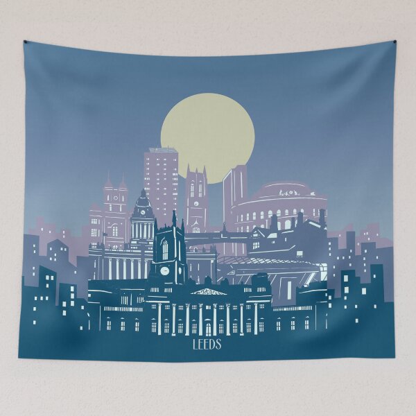 Item preview, leeds skyline designed and sold by BekimART2.