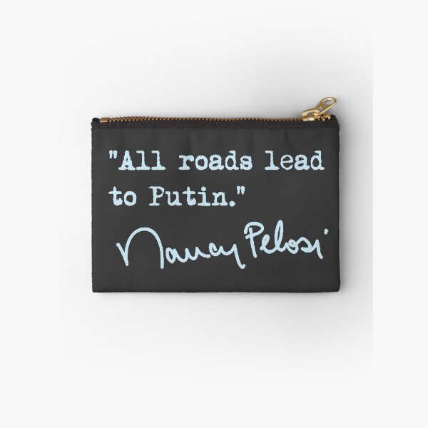 Item preview, All roads lead to Putin - Nancy Pelosi (ice blue) designed and sold by Thelittlelord.