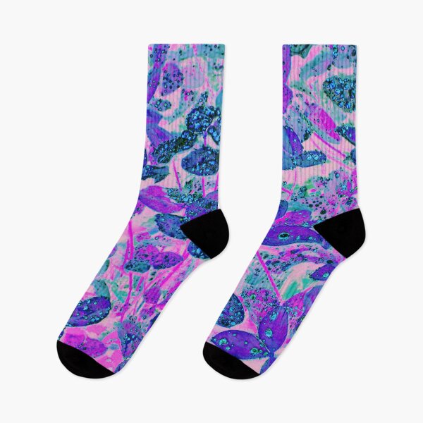 Item preview, Clovers Garden Purple designed and sold by Tsveti Dinkova.