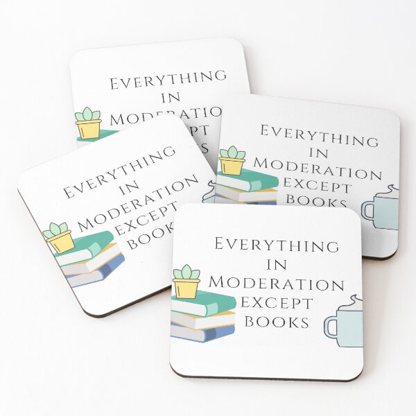 Item preview, Everything in Moderation except Book designed and sold by ButterfliesT.