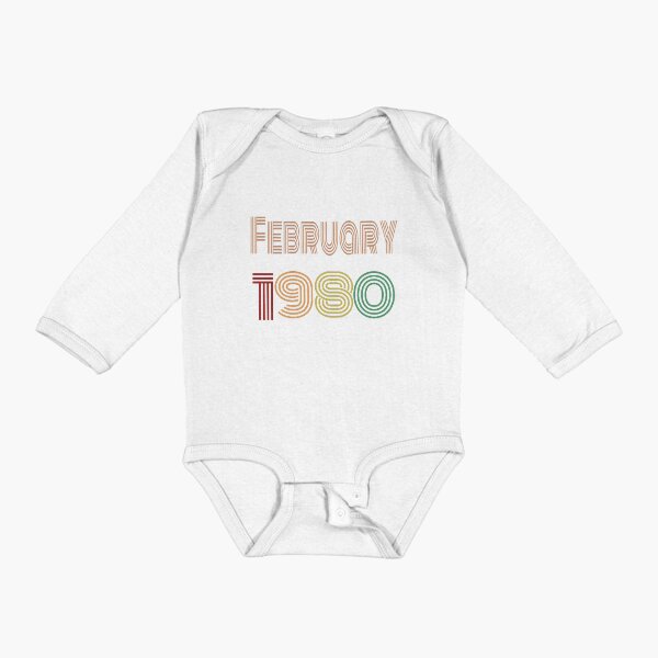Item preview, Happy 40th Birthday, Happy forties Birthday, born in February 1980 designed and sold by marosharaf.