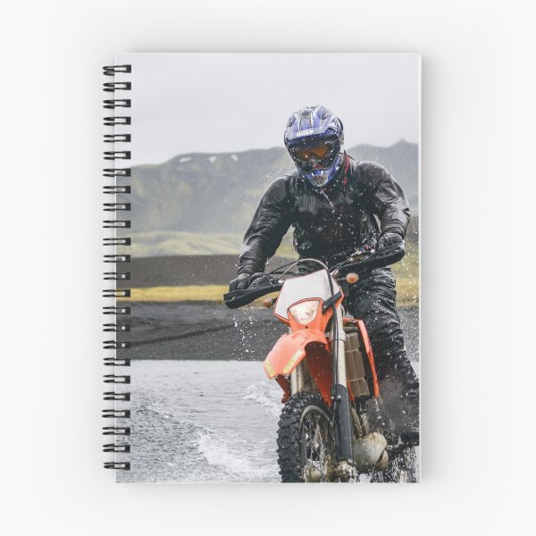 Item preview, Enduro  Dirt Bike Crossing a Stream designed and sold by Tim Thompson.
