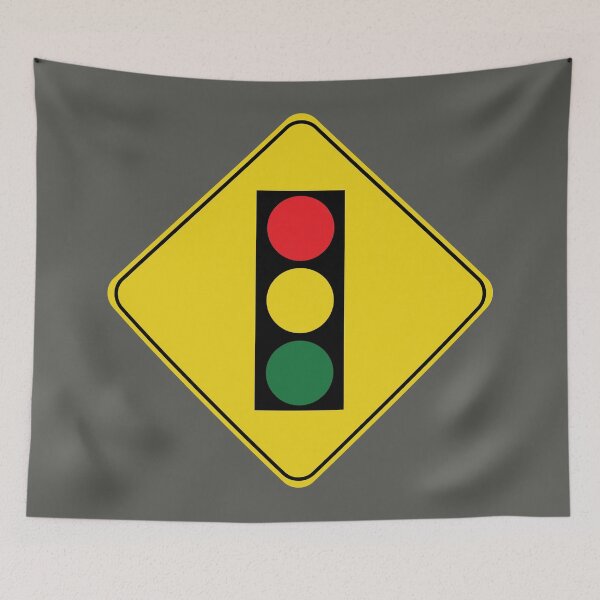 Item preview, Caution Road Sign Traffic Light designed and sold by Shanestillz.