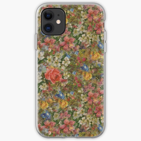Pretty. Odd. Flowers Painting iPhone Soft Case