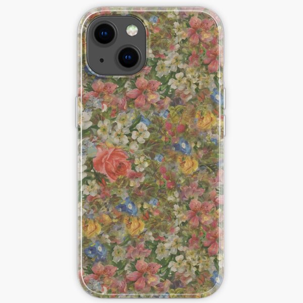 Pretty. Odd. Flowers Painting iPhone Soft Case