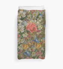 Pretty. Odd. Flowers Painting Duvet Cover