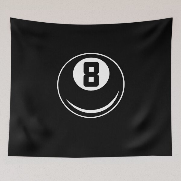 Item preview, Billiard - ball 8 black designed and sold by Mohja-Design.