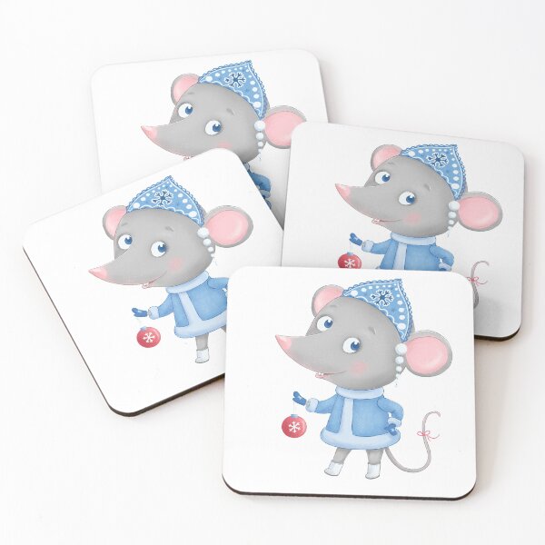 Item preview, Cute and funny mouse - the snow maiden designed and sold by MayyaIva.