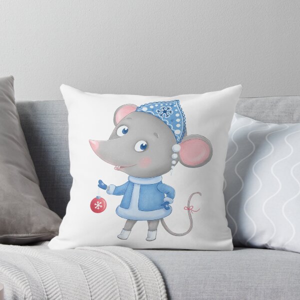 Item preview, Cute and funny mouse - the snow maiden designed and sold by MayyaIva.