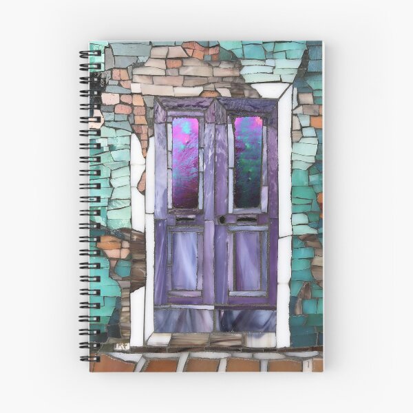 Item preview, Rustic Purple Door Mosaic designed and sold by LKFdesigns.