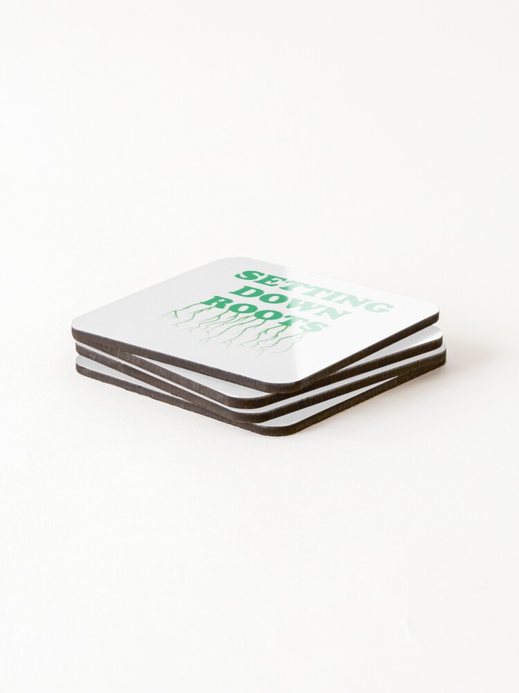 Thumbnail 4 of 5, Coasters (Set of 4), Setting down Roots designed and sold by StudioUnrefined.
