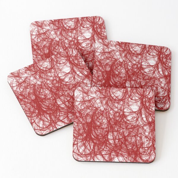 Item preview, Red Thread Pattern  designed and sold by Poetic Patterns Studio.