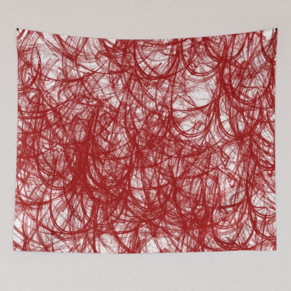 Item preview, Red Thread Pattern  designed and sold by Poetic Patterns Studio.