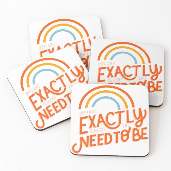 Item preview, You are exactly where you need to be - transparent  designed and sold by tylerelise.
