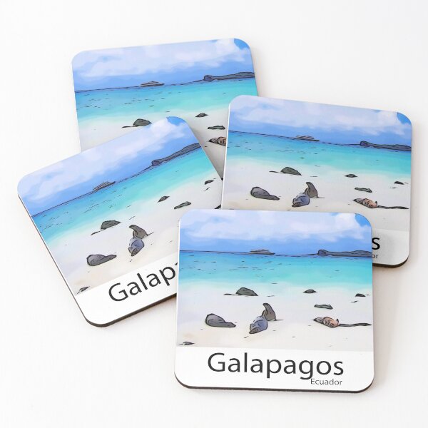 Item preview, Galapagos Sea Lions designed and sold by tidepools4life.
