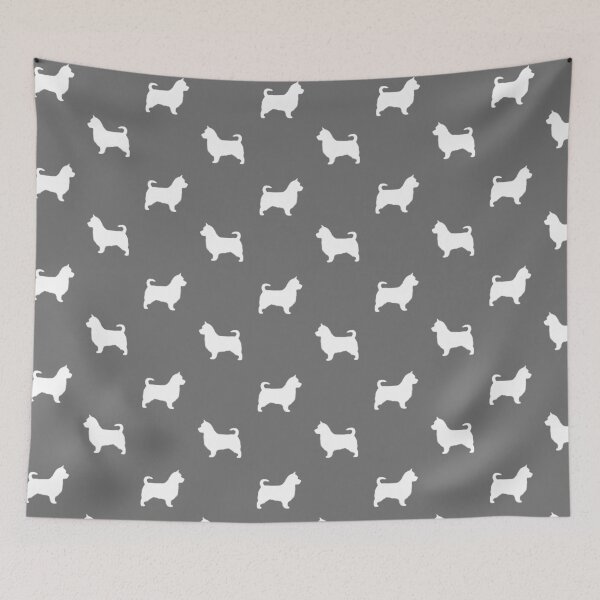Item preview, Australian Terrier Silhouette with Long Tail designed and sold by Jenn Inashvili.