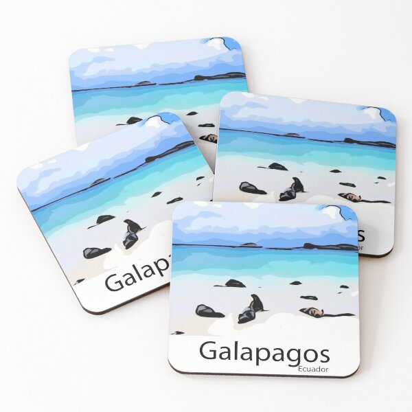 Item preview, Galapagos Sea Lions designed and sold by tidepools4life.