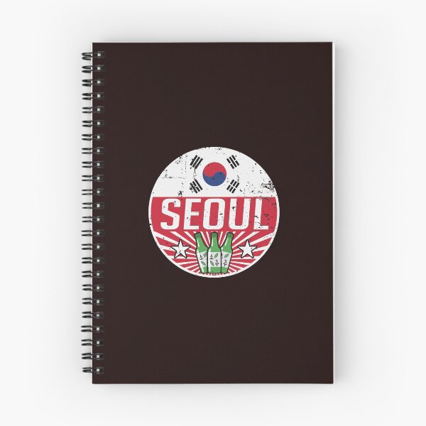 Item preview, Seúl, Soju, alcohol, bandera coreana, viaje, recuerdo, vida nocturna, impresión designed and sold by James  L..