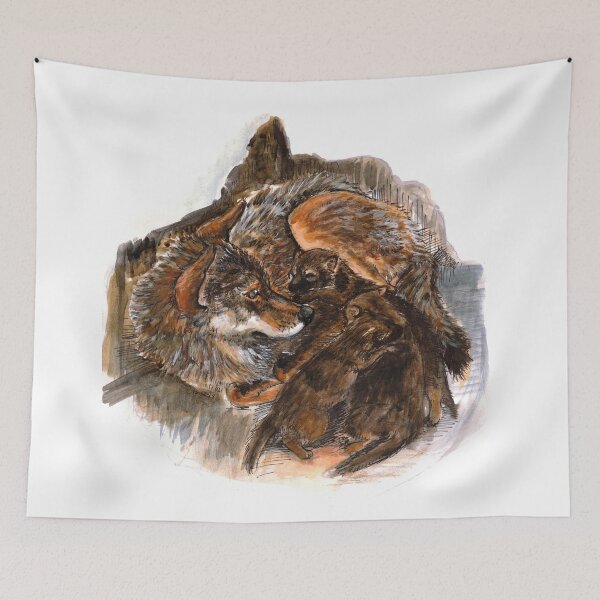 Item preview, Iberian Wolf Mom designed and sold by belettelepink.