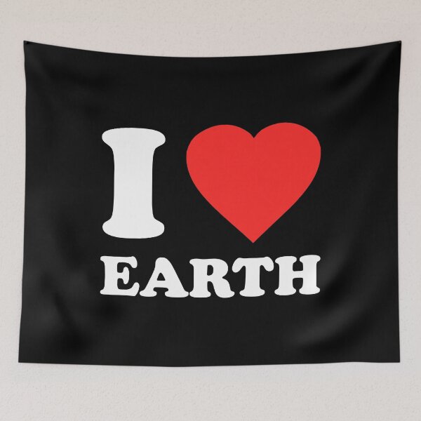 Item preview, I Love Earth designed and sold by flippinsg.