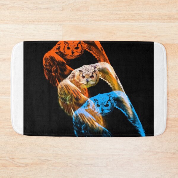 Item preview, Owls (black background) designed and sold by jonfun1.