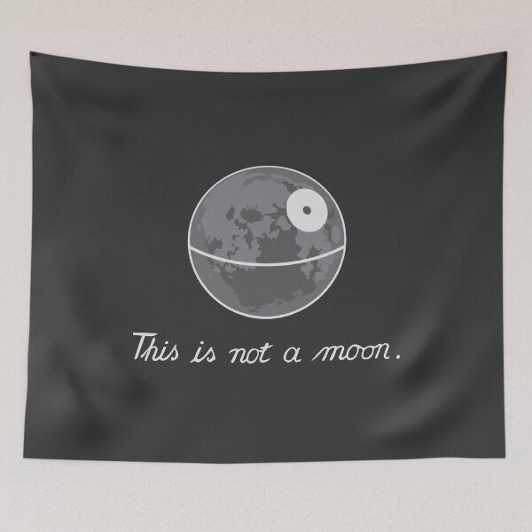 Item preview, This is not a moon. designed and sold by Art by s2ray.
