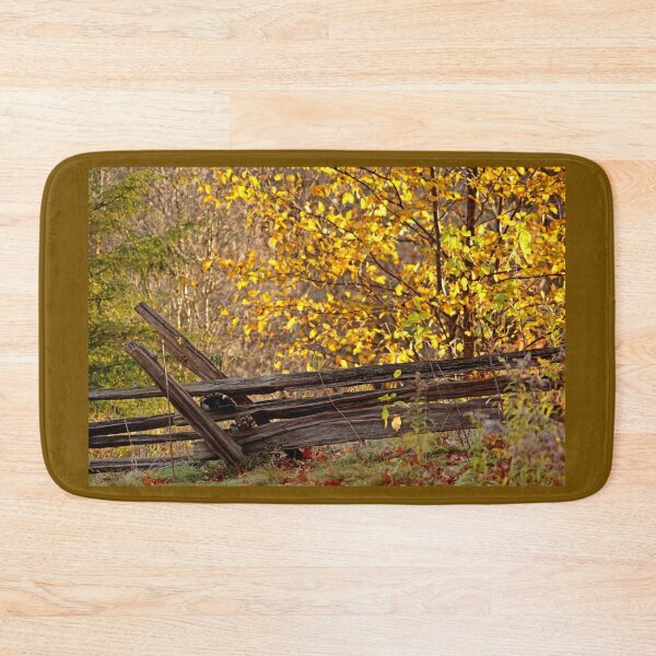 Item preview, Cedar Rail Fence Autumn designed and sold by Debbie Oppermann.