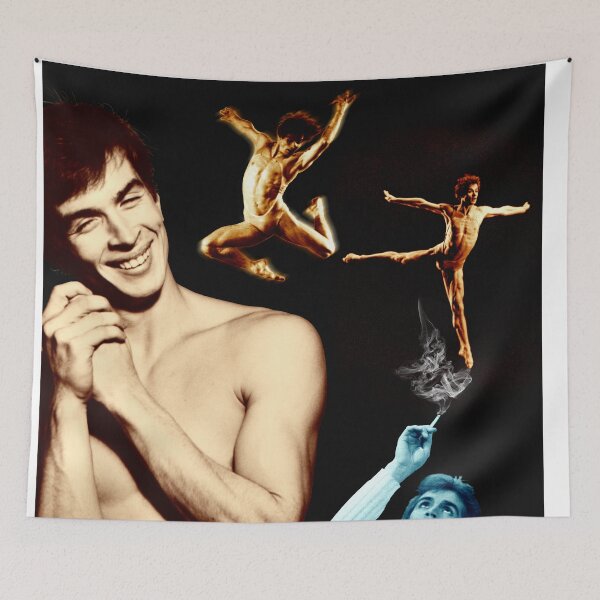 Item preview, Rudolf Nureyev Portrait Collage 3 designed and sold by STYLE + EXPRESSION.